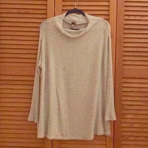 Free People Lover Rib Split Back Thermal